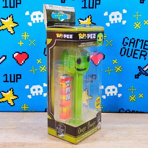 Funko PoP Pez Oogie Boogie The Nightmare Before Christmas Limited Edition GITD - Picture 2 of 10